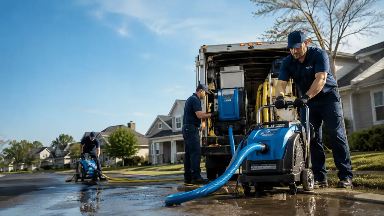 Flood Damage Cleanup in Fishers Landing, NY